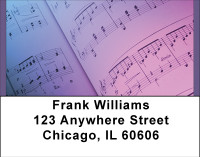 Moods Of Music Address Labels | LBBBF-90