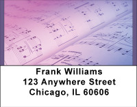 Moods Of Music Address Labels | LBBBF-90