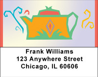 Little Tea Pots Address Labels | LBBBF-97