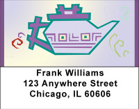 Little Tea Pots Address Labels | LBBBF-97
