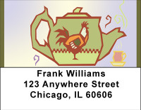 Little Tea Pots Address Labels | LBBBF-97