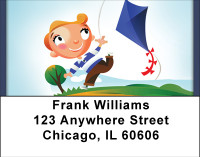 Kite Flying Address Labels | LBBBG-17