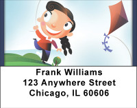 Kite Flying Address Labels | LBBBG-17