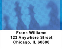 Life Is A Chess Game Address Labels | LBBBG-18
