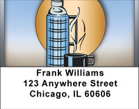 Thermos Of Hot Java Address Labels | LBBBG-22