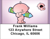 Kids Are Plum Fun Address Labels | LBBBG-33