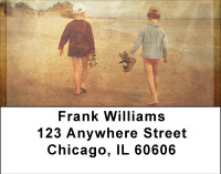 Seashores Of Long Ago Address Labels | LBBBG-34