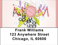 Blooming Mom Address Labels | LBBBG-37