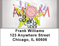 Blooming Mom Address Labels | LBBBG-37