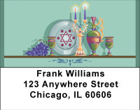 Symbols Of Judiasm Address Labels | LBBBG-43