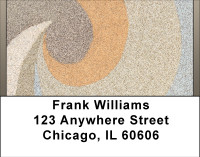 Stone Swirls Address Labels | LBBBG-63