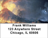 Mt. Vesuvius Address Labels | LBBBG-77