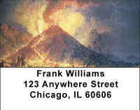 Mt. Vesuvius Address Labels | LBBBG-77