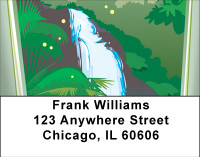 Rain Forest Address Labels | LBBBG-81