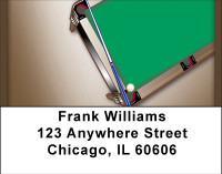 Billiard Tables Address Labels | LBBBG-85