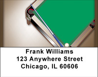 Billiard Tables Address Labels | LBBBG-85
