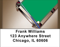 Billiard Tables Address Labels | LBBBG-85