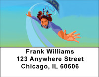 Bungee Jumping Drama Address Labels | LBBBG-88