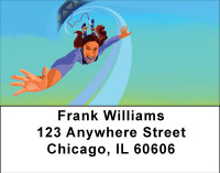 Bungee Jumping Drama Address Labels | LBBBG-88