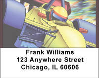 Formula 1 Racing Address Labels | LBBBG-92