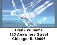 Diving Into The Blue Address Labels | LBBBG-95