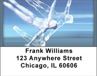 Diving Into The Blue Address Labels | LBBBG-95
