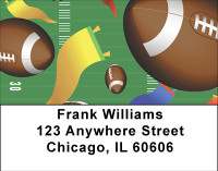 Fields Of Footballs Address Labels | LBBBH-01