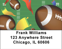 Fields Of Footballs Address Labels | LBBBH-01