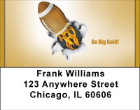 Go Big Gold Address Labels | LBBBH-03
