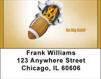 Go Big Gold Address Labels | LBBBH-03