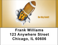 Go Big Gold Address Labels | LBBBH-03