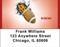 Go Big Red Address Labels | LBBBH-07