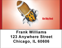 Go Big Red Address Labels | LBBBH-07