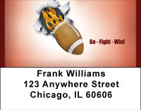 Go Crimson Address Labels | LBBBH-08