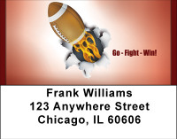 Go Crimson Address Labels | LBBBH-08