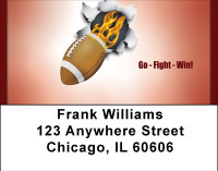 Go Crimson Address Labels | LBBBH-08