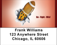 Go Crimson Address Labels | LBBBH-08