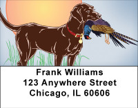 Game Bird Hunting Address Labels | LBBBH-13