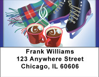 Frosty Fun Ice Skating Address Labels | LBBBH-20