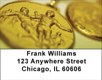 Gold Medal Efforts Address Labels | LBBBH-21