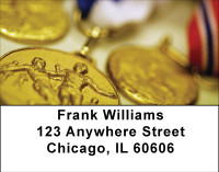 Gold Medal Efforts Address Labels | LBBBH-21