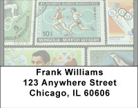 Olympic Challenge Address Labels | LBBBH-22