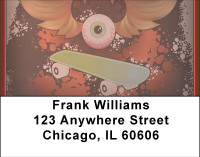 Smokin Hot Skateboards Address Labels | LBBBH-28