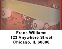 Smokin Hot Skateboards Address Labels | LBBBH-28