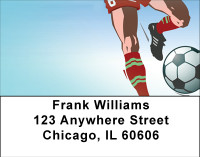 Soccer Daze Address Labels | LBBBH-33