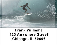 Hawaii Surfing Address Labels | LBBBH-36