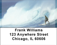 Hawaii Surfing Address Labels | LBBBH-36