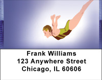 Take The Plunge Address Labels | LBBBH-37
