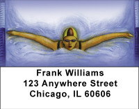 Take The Plunge Address Labels | LBBBH-37