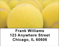 Tennis Balls Address Labels | LBBBH-39